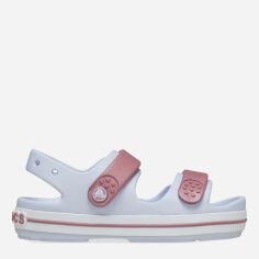 Акція на Дитячі сандалії для дівчинки Crocs Crocband Cruiser Sandal T Dr/Ca 209424-5AH 24-25 (C8) Dreamscape/Cassis від Rozetka