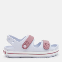 Акція на Дитячі сандалії для дівчинки Crocs Crocband Cruiser Sandal K Dr/Ca 209423-5AH 33-34 (J2) Dreamscape/Cassis від Rozetka