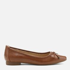 Акція на Жіночі балетки Nine West 101063386 37 24.2 см Коричневі від Rozetka