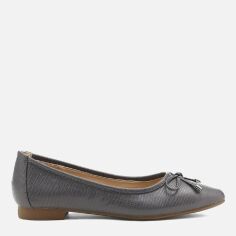 Акція на Жіночі балетки Nine West 101063388 37 24.2 см Сірі від Rozetka
