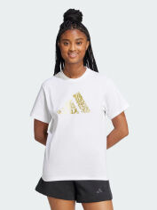 Акція на Футболка бавовняна жіноча Adidas W T Met Tee JN9130 XS White від Rozetka