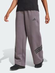 Акція на Спортивні штани жіночі Adidas Future Icons 3-Stripes Open-Hem JE0154 M Grey Strata від Rozetka