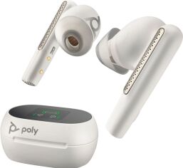 Акція на Навушники Poly TWS Voyager Free 60+ Earbuds + BT700C + TSCHC White від Rozetka