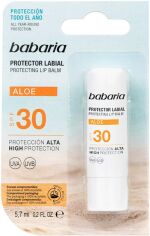 Акція на Бальзам для губ Babaria Алое Вера Захисний SPF30 5.7 мл від Rozetka