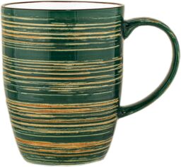 Акція на Кухоль Wilmax Spiral Green 460 мл (WL-669537 / A) від Rozetka