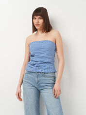 Акція на Футболка жіноча Zara 4661/104 S Блакитна від Rozetka
