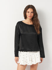 Акція на Блузка жіноча Zara 2636/966 XL Чорна від Rozetka
