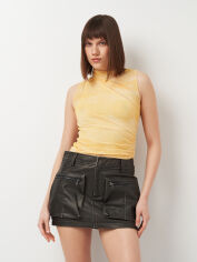 Акція на Блузка жіноча Zara 3067/168 XS Жовта від Rozetka