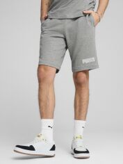 Акція на Шорти бавовняні короткі чоловічі Puma Mass Merchants Shorts 68466303 XL Medium Gray Heather від Rozetka