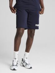 Акція на Шорти бавовняні короткі чоловічі Puma Mass Merchants Shorts 68466306 S Navy від Rozetka