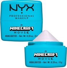 Акція на Хайлайтер для обличчя NYX Professional Makeup A Minecraft Movie 02 Diamond Drip 8 г від Rozetka