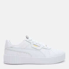 Акція на Жіночі кеди низькі Puma Carina 3.0 Luxe 40072401 39 (6UK) 25 см Puma White-Puma Gold від Rozetka