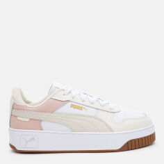 Акція на Жіночі кеди низькі Puma Carina Street 38939042 38.5 (5.5UK) 24.5 см Puma White-Alpine Snow-Frosted Ivory від Rozetka