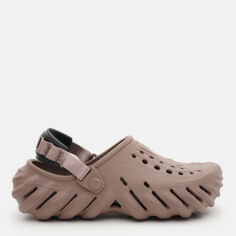 Акція на Жіночі крокси Crocs Echo Clog Tfl 207937-0LF 39-40 (M7/W9) 25 см Truffle від Rozetka
