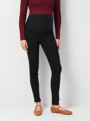 Акція на Джинси для вагітних SkinnyH&M 1010411_чорн M Чорні від Rozetka