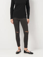 Акція на Джинси Skinny жіночі H&M 0966367_тем.сер 36 Темно-сірі від Rozetka