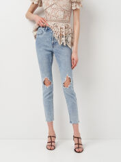 Акція на Джинси Skinny жіночі H&M 0966367_св-син 38 Світло-сині від Rozetka