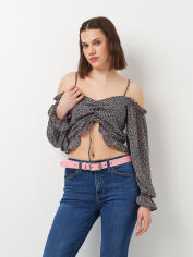 Акція на Топ жіночий H&M 0999571_рож.цвет 38 Чорний від Rozetka