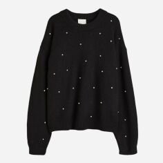 Акція на Джемпер жіночий H&M 10259476wer M Чорний від Rozetka