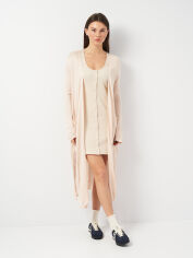 Акція на Кардиган в'язаний жіночий H&M 0414513_беж S Бежева від Rozetka