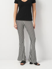 Акція на Штани жіночі H&M 0956956_смужка 34 Чорні з білим від Rozetka