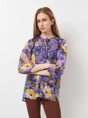 Акція на Блузка жіноча H&M 0-2406 S Фіолетова від Rozetka