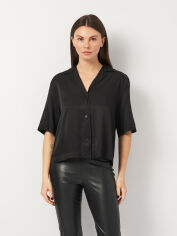 Акція на Блузка жіноча H&M 1131902_чорн XS Чорна від Rozetka