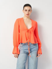 Акція на Блузка жіноча Boohoo GZZ53546 38 Коралова від Rozetka