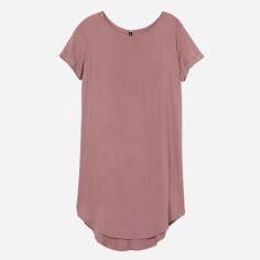 Акція на Сукня-футболка коротка літня жіноча H&M 8436871wer 46 Пудра від Rozetka