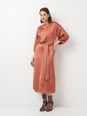 Акція на Сукня жіноча H&M 0944609 XS Коричнева від Rozetka