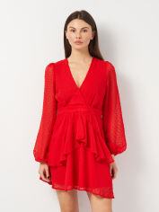 Акція на Сукня вечірня коротка осіння жіноча жіноча Boohoo GZZ48596 40 Червона від Rozetka