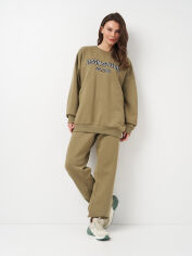 Акція на Спортивний костюм жіночий Boohoo GZZ70853_олив L Оливковий від Rozetka