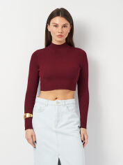 Акція на Светр жіночий H&M 0992582 XL Бордовий від Rozetka
