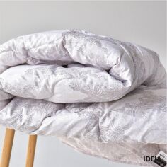 Акція на Ковдра IDEIA літня Двоспальна 175x210 см Afrodita Штучний пух Легка м’яка від Rozetka