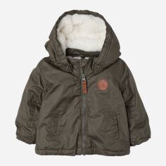 Акція на Дитяча зимова куртка для хлопчика H&M 8575862kwer 86 см Хакі від Rozetka