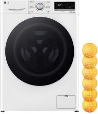 Акція на Пральна машина з сушкою LG F2V3FG0W від Rozetka