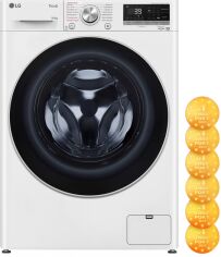 Акція на Пральна машина з сушкою LG F4V7VG1W від Rozetka