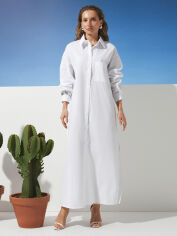 Акція на Плаття-сорочка довге літнє жіноче Seventeen 2287.6351 L-XL Біле від Rozetka