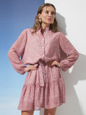 Акція на Плаття коротке літнє жіноче Seventeen 2290.6353 L-XL Рожеве від Rozetka