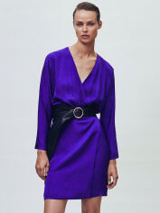 Акція на Плаття коротке осіннє жіноче Massimo Dutti 6660978611c18 36 Фіолетове від Rozetka