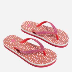 Акція на Дитячі в'єтнамки для дівчинки WE Fashion 97198963 34-35 Червоні від Rozetka