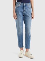Акція на Джинси Slim Fit жіночі United Colors of Benetton 49BTDF02Z-902 26 Сині від Rozetka