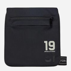 Акція на Сумка планшет через плече чоловіча Armani Exchange 426122383 Синя від Rozetka