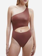 Акція на Суцільний купальник жіночий Calvin Klein 648736109 L Коричневий ( 1159829512) від Rozetka