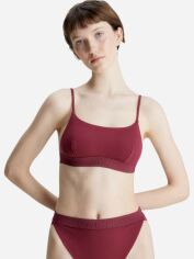 Акція на Верхня частина купальника жіноча Calvin Klein 303319123 L Бордова ( 1159829523) від Rozetka