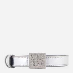 Акція на Ремінь жіночий Armani Exchange 607193390 32 (103 см) Сріблястий від Rozetka
