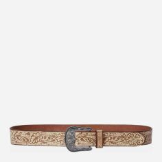 Акція на Ремінь жіночий з натуральної шкіри Ralph Lauren 940125371 S (99,5 см) Коричневий від Rozetka