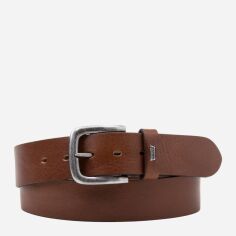 Акція на Ремінь чоловічий з натуральної шкіри Levi`s 516165151 36 (109 см) Коричневий ( 1159830280) від Rozetka