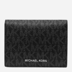 Акція на Гаманець зі штучної шкіри для карток Michael Kors 3030494 Чорний від Rozetka