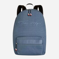 Акція на Рюкзак чоловічий тканинний 20 л вміщує формат А4 Tommy Hilfiger 589008062 Синій від Rozetka